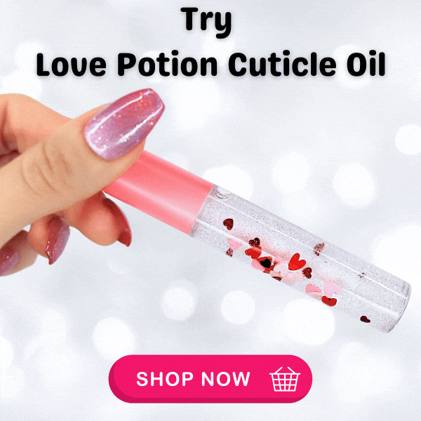 The Love Potion Cuticle Oil Product. 